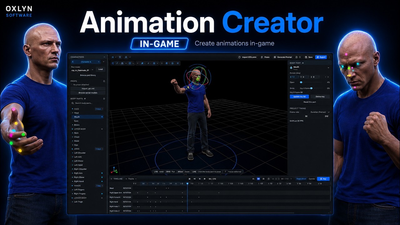 OXLYN anim creator