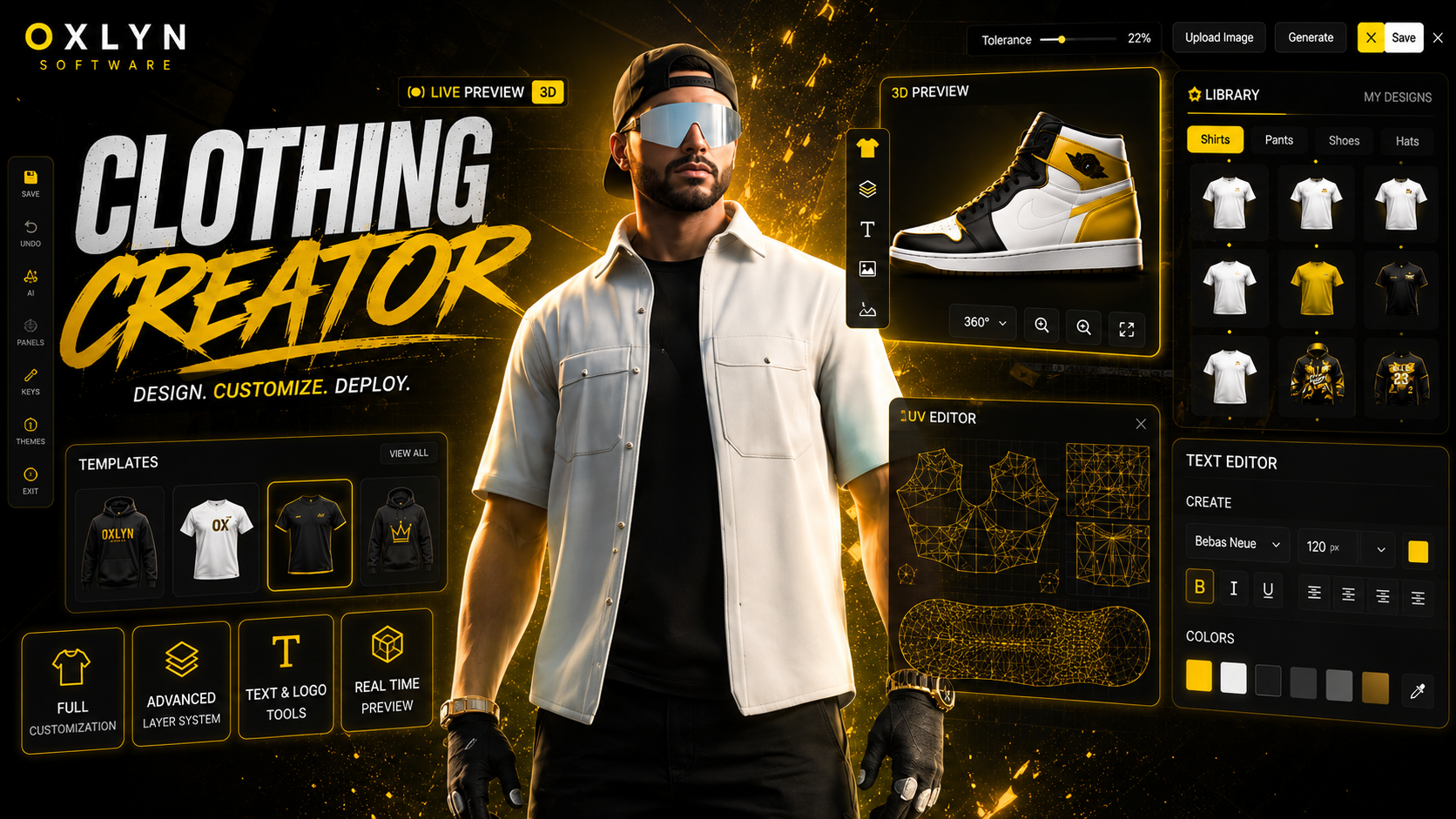 OXLYN | Clothing Creator V2