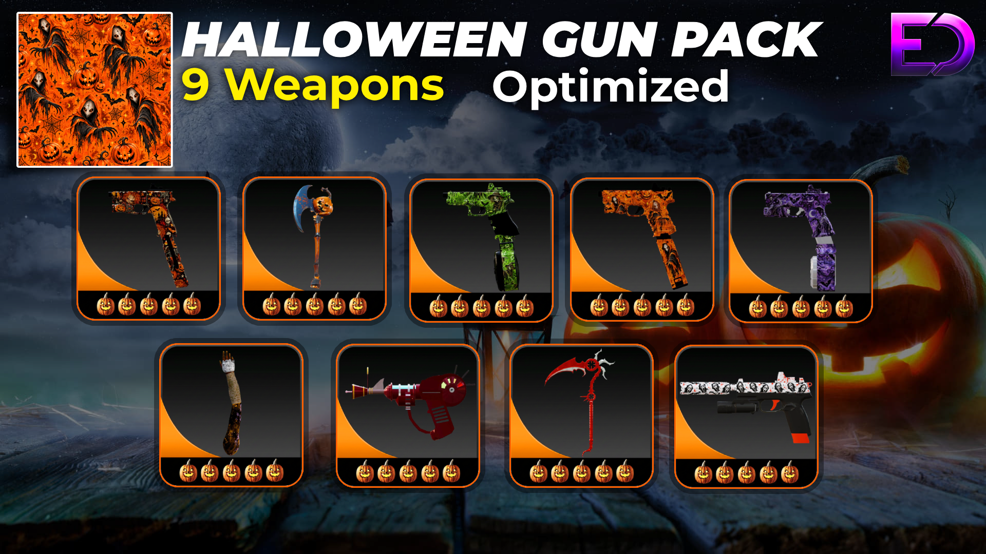 Echo Halloween Weapon Pack