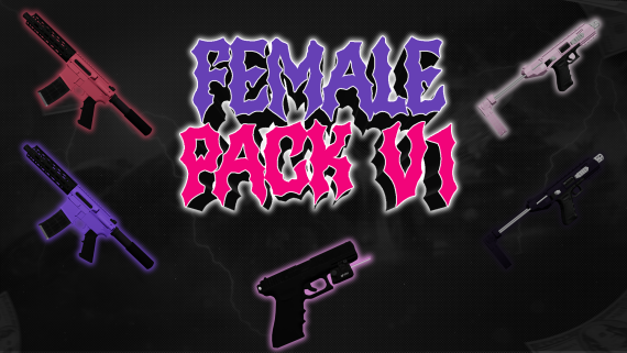 SD FEMALE WEAPON PACK V1