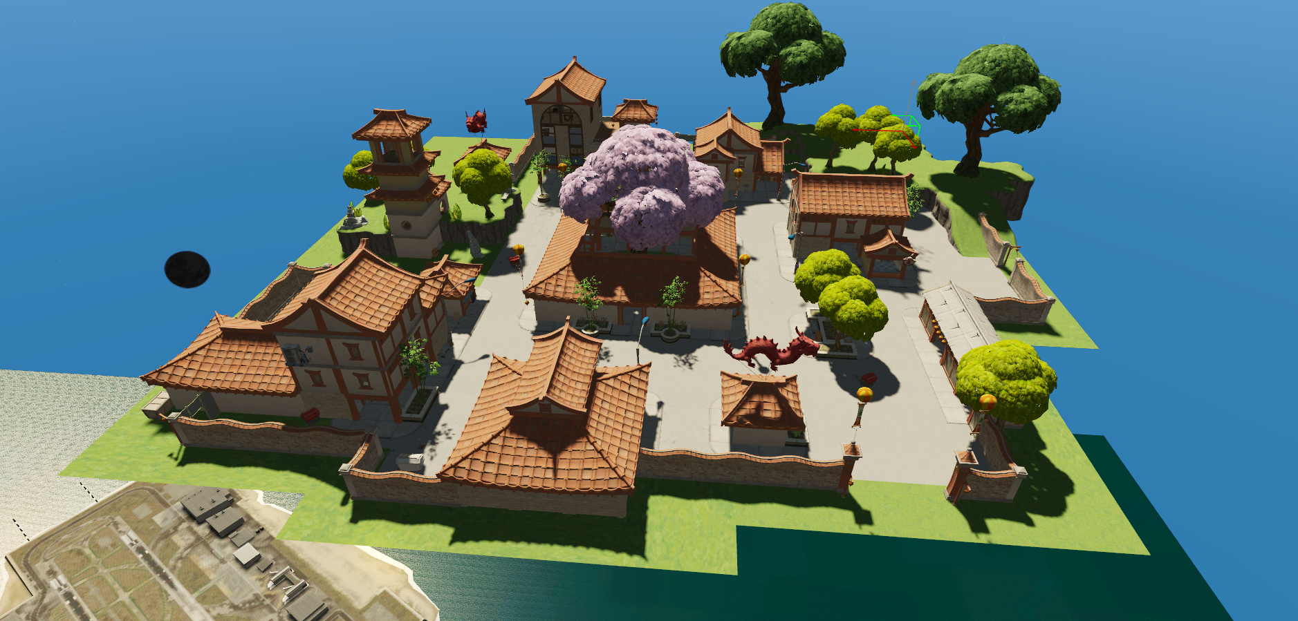 Lucky Landing Pvp Map